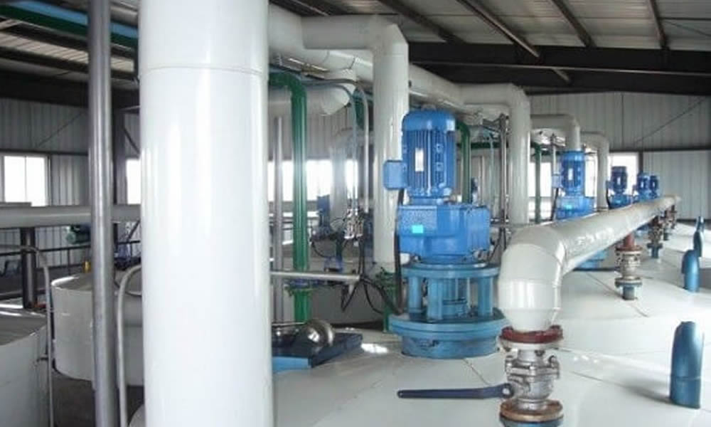 F系列减速机应用在水处理设备